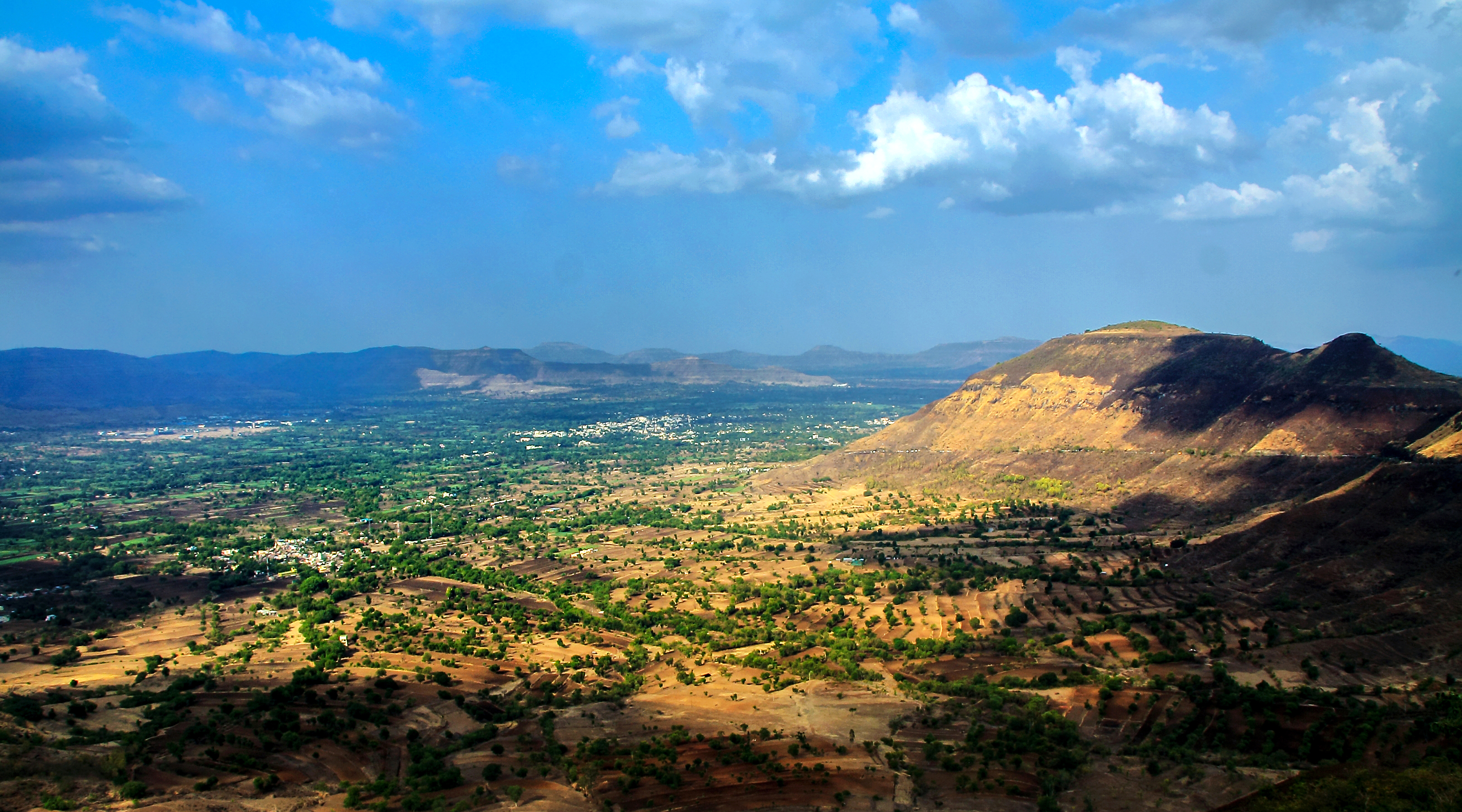 महाबळेश्वर - विल्सन पॉइंट दृश्य